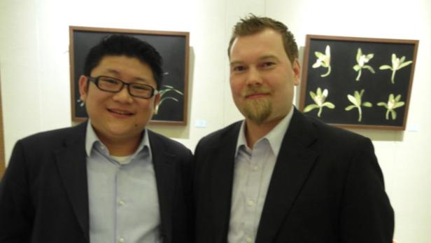 Qu Hao Xin und Walter Lampersberger