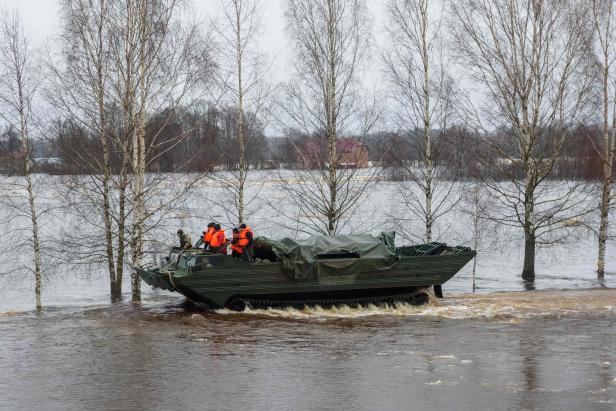 Lettland leidet unter schlimmsten Überschwemmungen seit Jahrzehnten