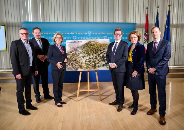 Neues Gymnasium und FH-Campus in Hainburg geplant