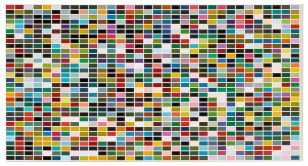 Gerhard Richter: 4 Glasscheiben