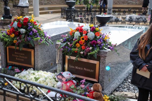 Trauerfeier für Lisa Marie Presley in Graceland