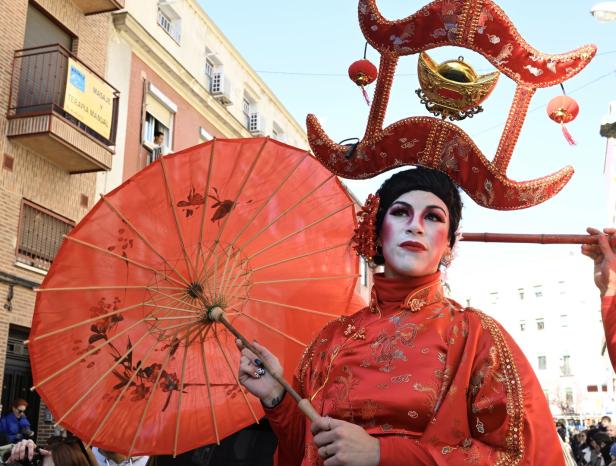 Chinesisches Neujahr: So farbenfroh wurde rund um den Globus gefeiert