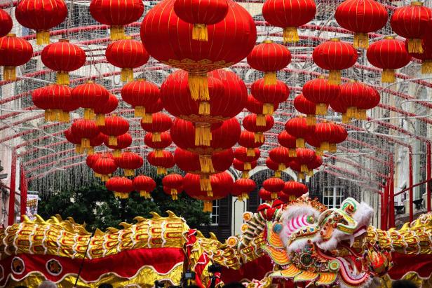 Chinesisches Neujahr: So farbenfroh wurde rund um den Globus gefeiert