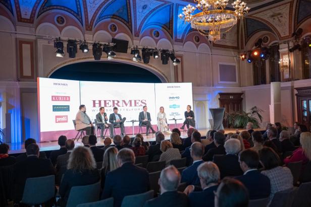 Hermes-Auftakt im Casino Baden: 250 Gäste und eine Zeitenwende