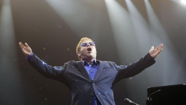 Elton John begeisterte Wien