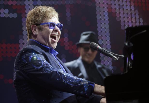 Elton John begeisterte Wien