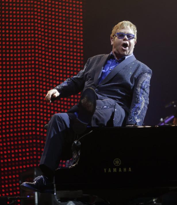 Elton John begeisterte Wien