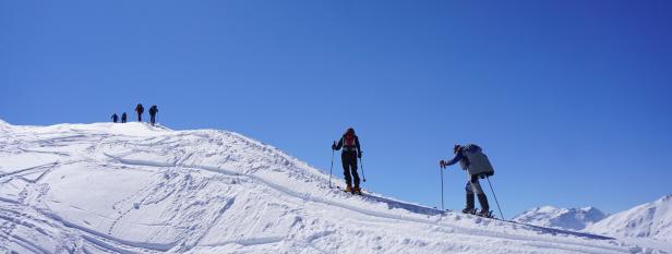 Auf die sanfte Tour: Mit Skitourenführer in den Kitzbüheler Alpen