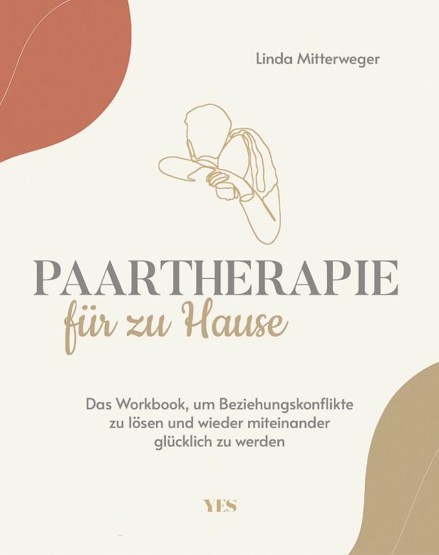 Das Cover des Buches „Paartherapie für zu Hause“ von Linda Mitterweger.