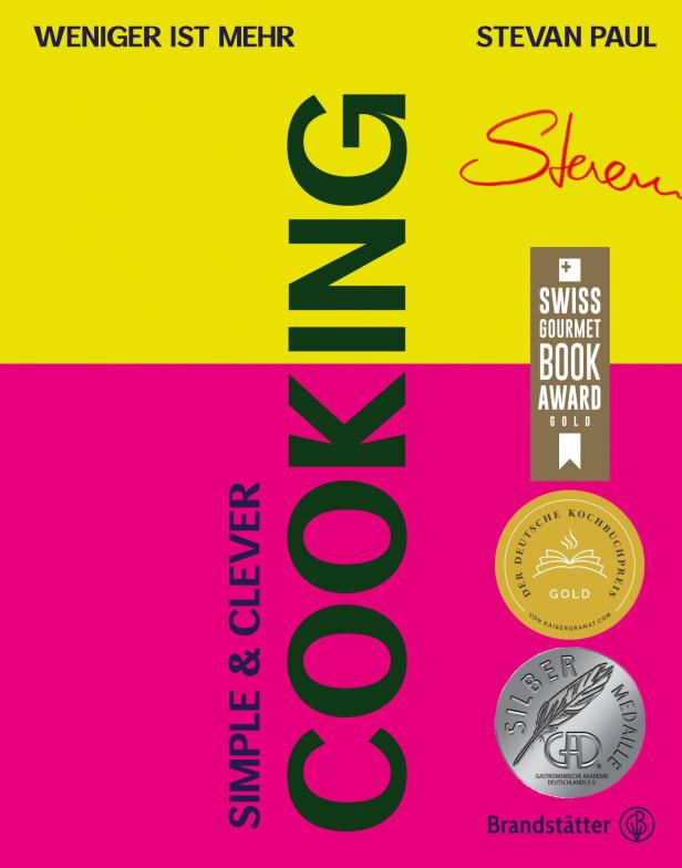 Das Cover des Kochbuchs „Cooking. Simple & Clever“ von Stevan Paul.