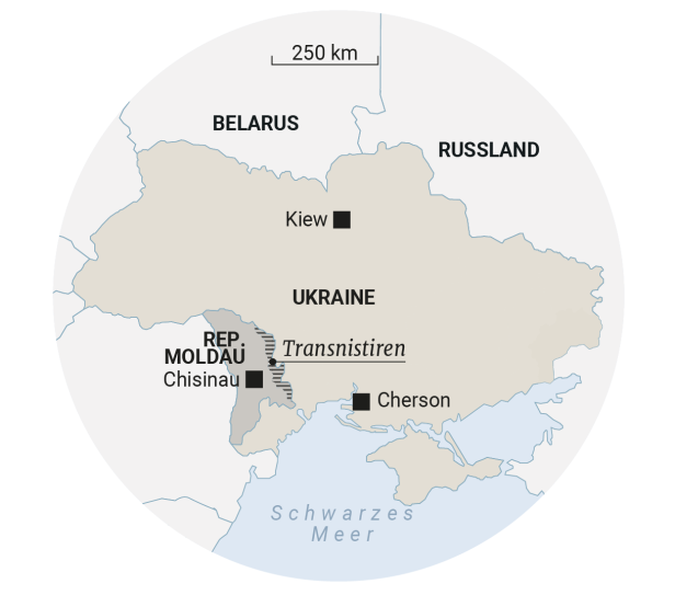 Putin zündelt weiter: Droht eine russische Invasion in Moldau?