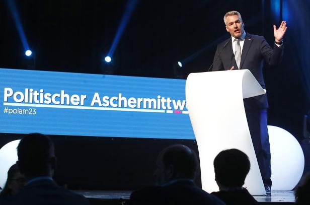 KÄRNTEN-WAHL: ÖVP KÄRNTEN "POLITISCHER ASCHERMITTWOCH" / NEHAMMER