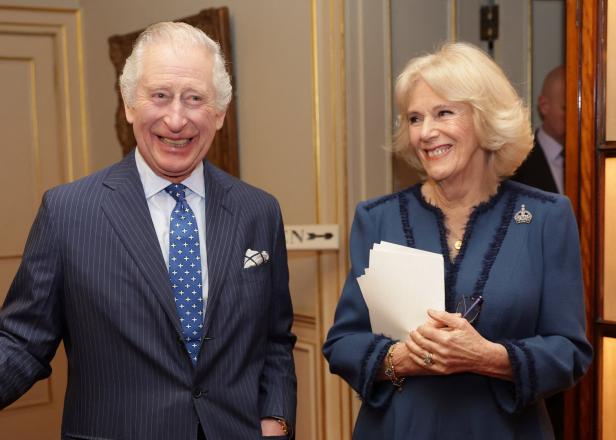 König Charles und Gemahlin Camilla