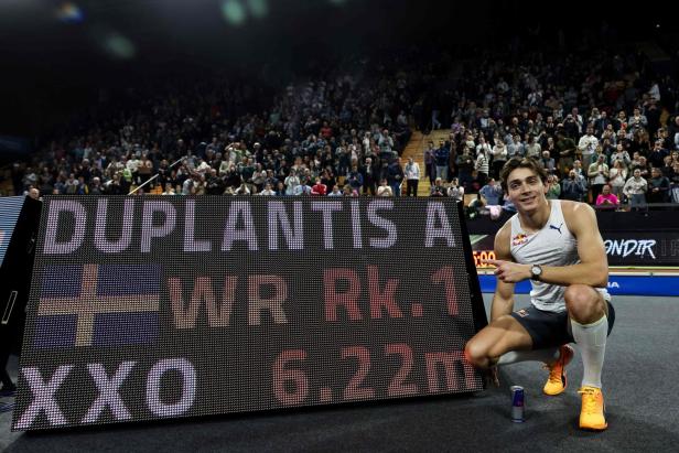 Leichtathlet Duplantis stellt neuen Weltrekord auf