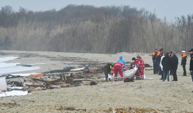 ITALY-MIGRANTS-ACCIDENT