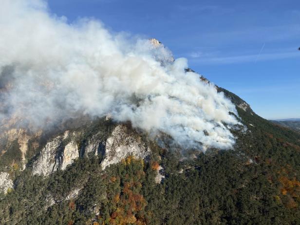 Inferno im Raxgebiet: Feuer versetzte die Natur ins Steinzeitalter