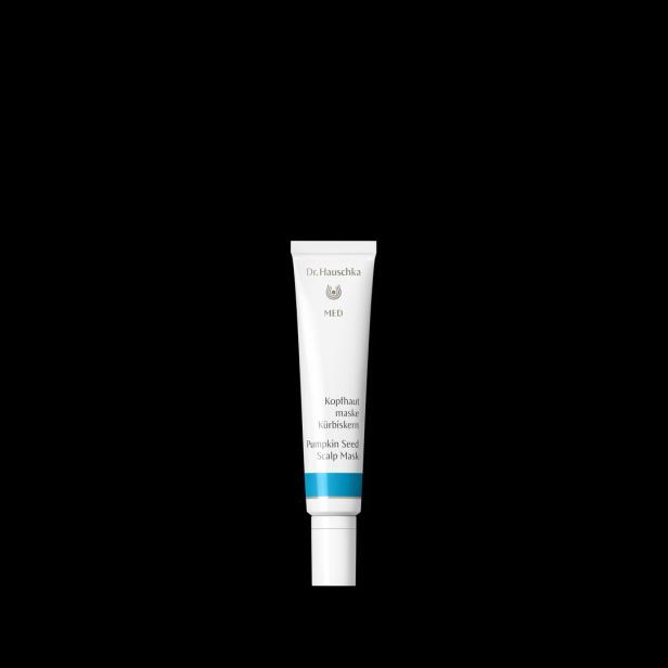 Eine Tube Dr. Hauschka MED Kopfhautmaske Kürbiskern.