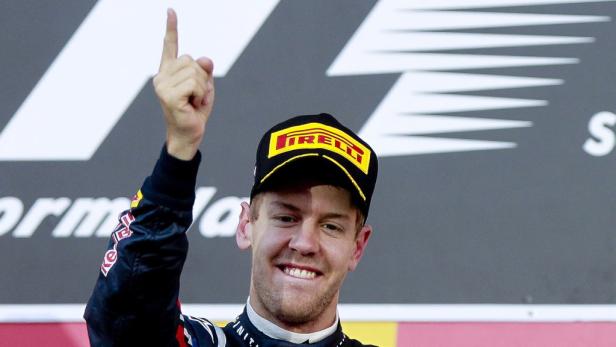 Kurze Party für Weltmeister Vettel