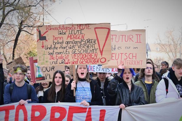 25.000 Menschen bei "Fridays For Future"-Klimastreik in Wien
