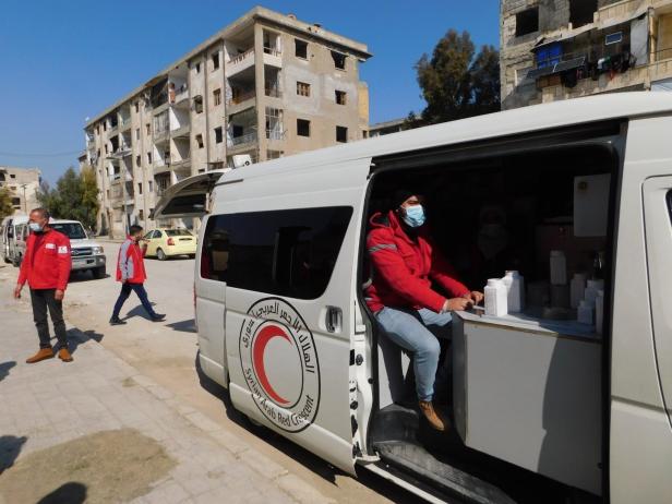 Hilflosigkeit in Syrien: "Bedarf ist größer als Güter, die eingeflogen werden"