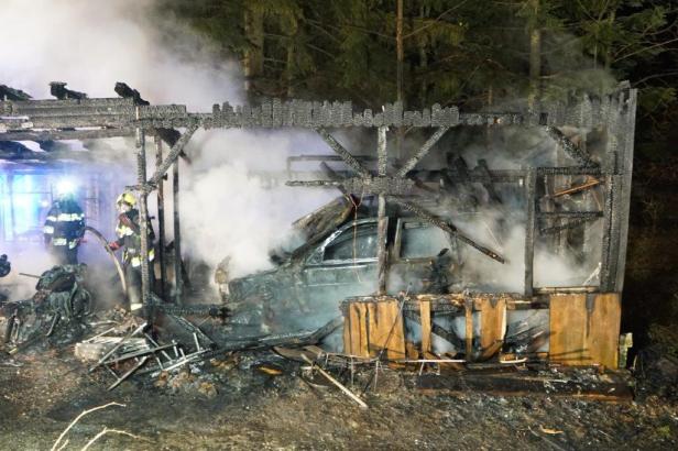 Feuerwehr konnte Waldbrand in St. Peter am Wechsel verhindern