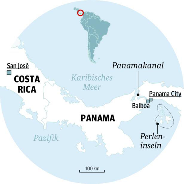 Mit der Star Clipper entlang der Pazifikseite Panamas und Costa Ricas
