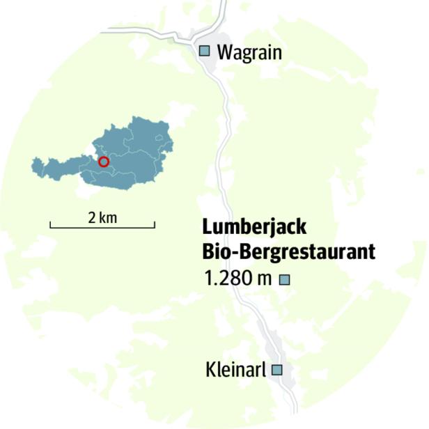 Bio-Bergrestaurant Lumberjack: Kulinarik-Reise auf der Hütte