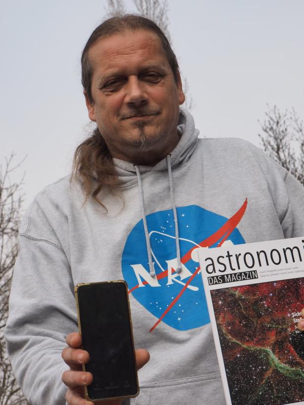Niederösterreicher als Astrofotograf: Mit dem Handy in den Weltraum