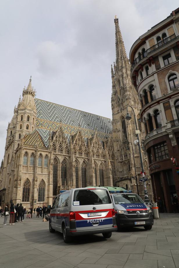 Terrorgefahr in Wien: Warnung der Polizei bleibt vorerst aufrecht
