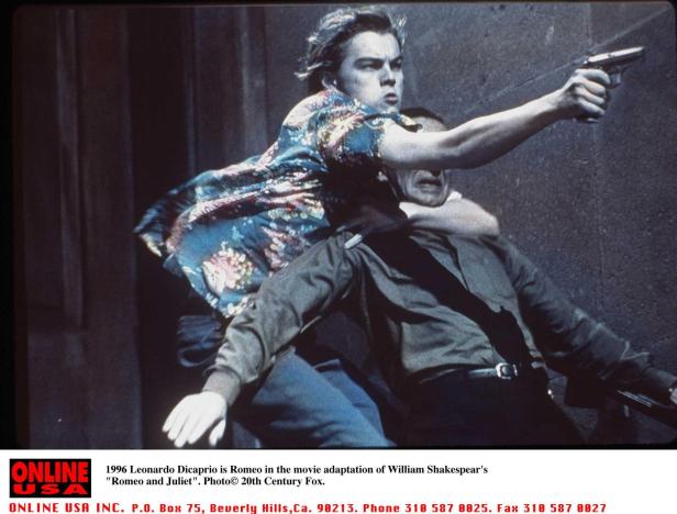 Leonardo DiCaprio als Romeo in der Verfilmung von William Shakespeares „Romeo und Julia“.