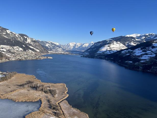 Gletscherfrühling und Ballonfahren in Zell am See