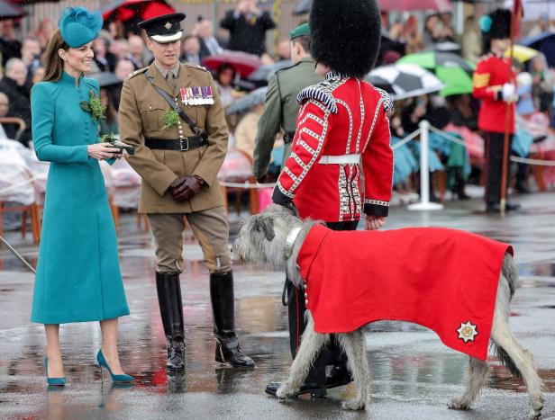 Historische Premiere für Prinzessin Kate bei der St. Patrick's Day-Parade