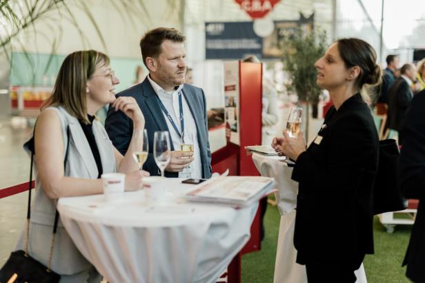 B2B-Empfang auf der Ferien-Messe Wien