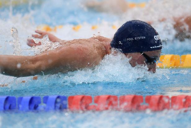 Österreichs Olympia-Schwimmer, der nicht Brustschwimmen kann
