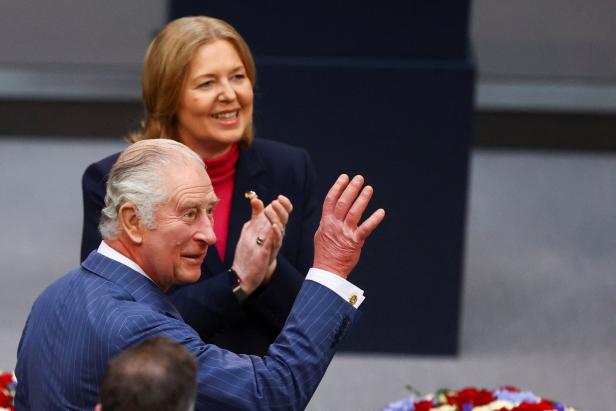 König Charles in Berlin: Darüber sprach er im Bundestag