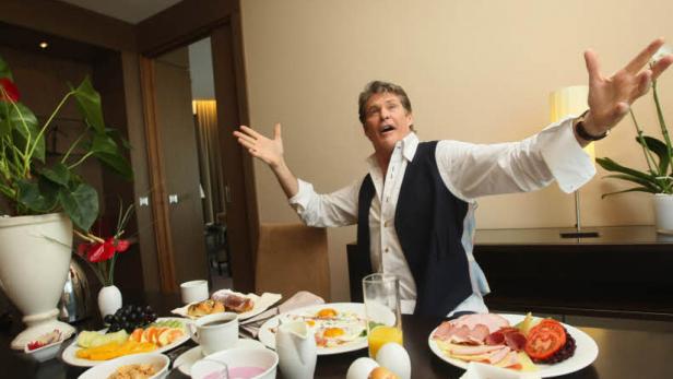 Wellenritt eines Weltstars