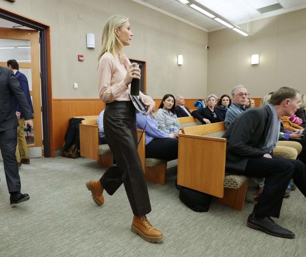 Modevorbild Gwyneth Paltrow: Wie man sich vor Gericht kleiden sollte