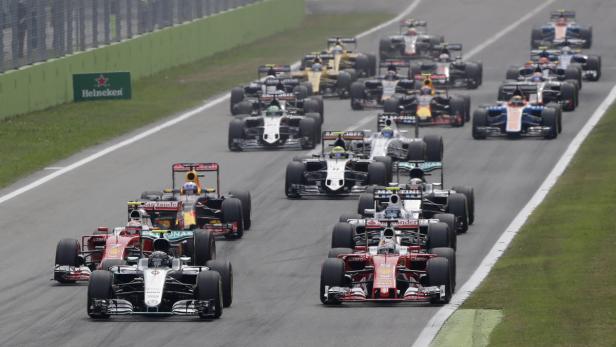 Rosberg gewinnt in Monza vor Hamilton