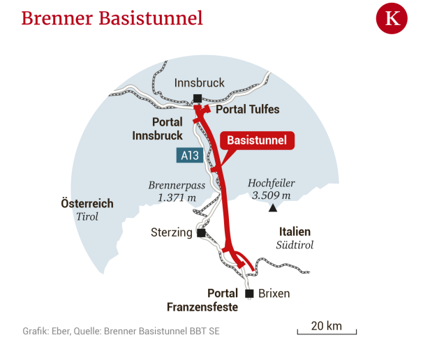 Brenner-Tunnel: Licht am Ende des Tunnels