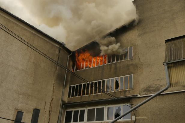 Grazer Rösselmühle: Brandursache noch unbekannt