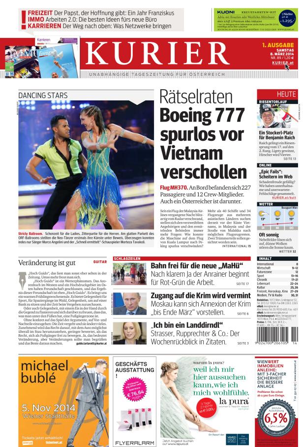 Zwei Tänzer präsentieren sich bei „Dancing Stars“.