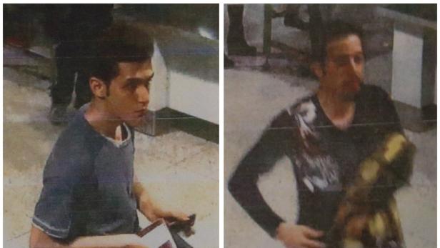 Die beiden Iraner reisten mit falschen Pässen: Links Mehrdad. Er hatte gestohlene österreichische Papiere.