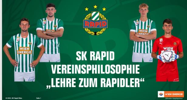 Wie sich Rapid in der Zukunft sportlich aufstellen will