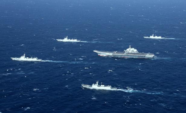 Drohgebärde: Chinas Flugzeugträger kommt Taiwan und Japan gefährlich nahe