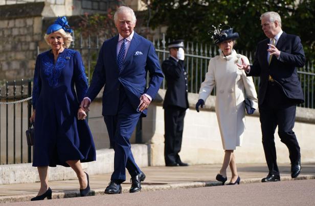 BRITAIN-ROYALS-EASTER