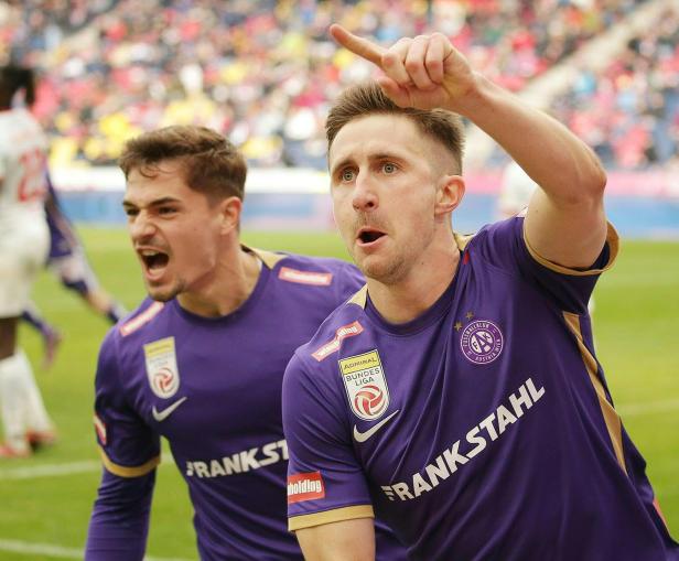 FUSSBALL: ADMIRAL BUNDESLIGA/MEISTERGRUPPE: RED BULL SALZBURG - FK AUSTRIA WIEN