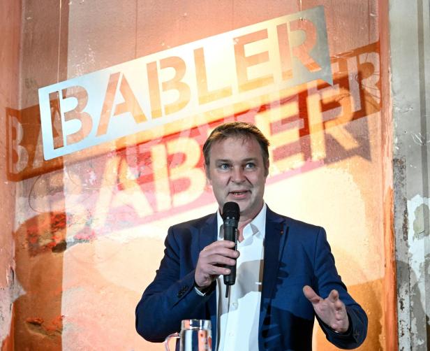 SPÖ-FÜHRUNGSDEBATTE - "BASISTOUR" VON KANDIDAT ANDREAS BABLER MIT PROGRAMMPRÄSENTATION