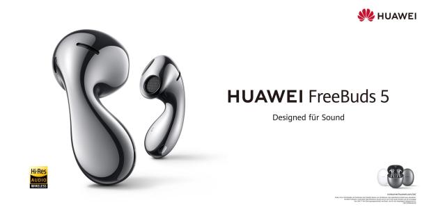 Die fulminanten Huawei FreeBuds 5 näher betrachtet