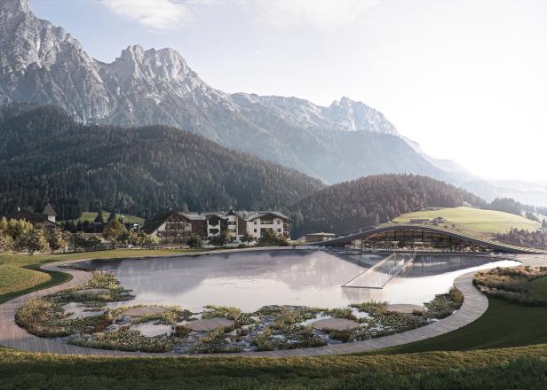 Star-Architekt Hadi Teherani designte Spa im Salzburger Land
