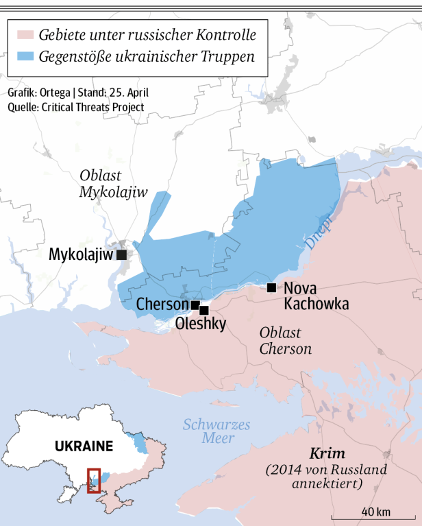 Ist das jetzt die große ukrainische Gegenoffensive?